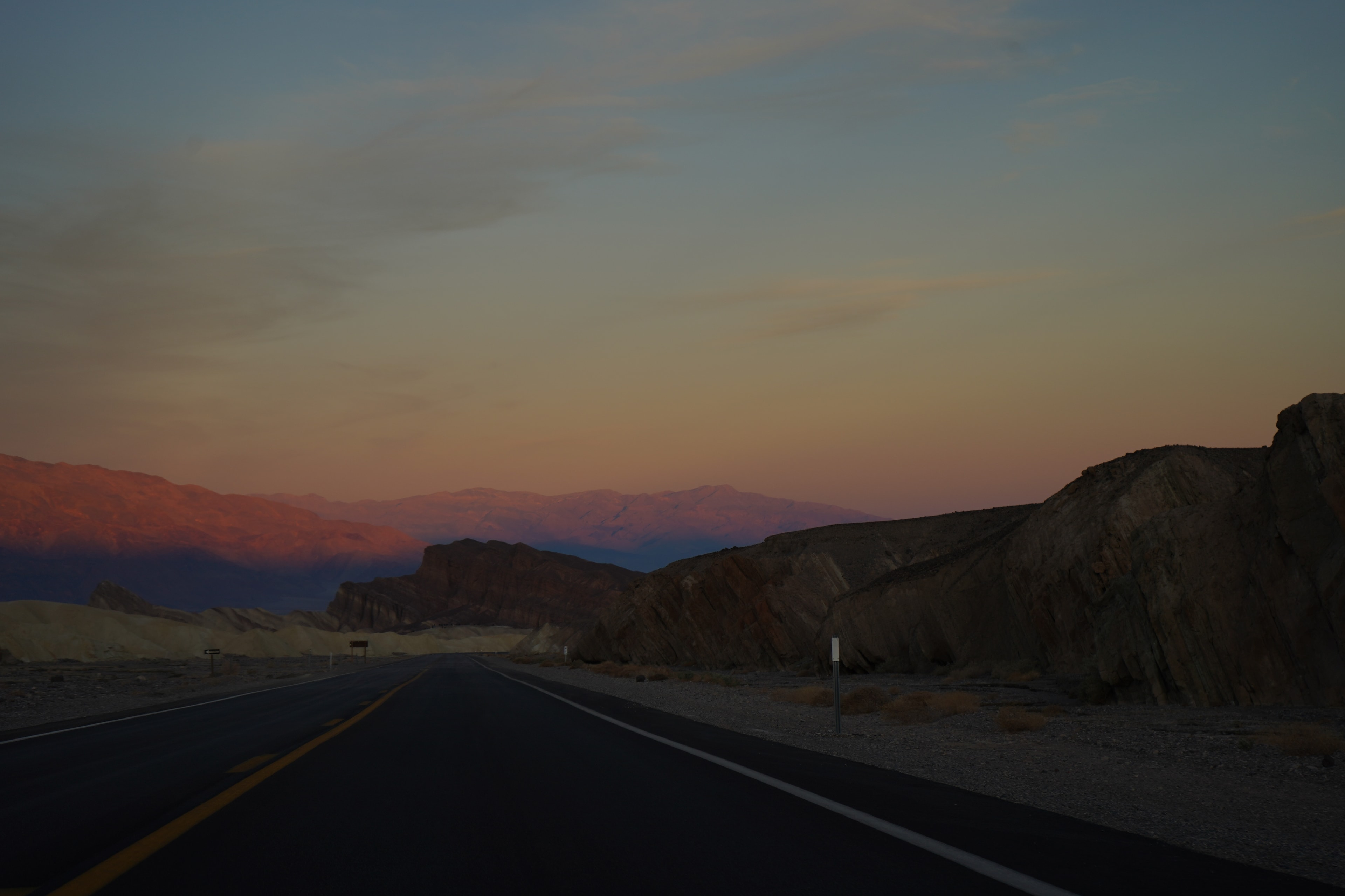 Sunrise over the horizon